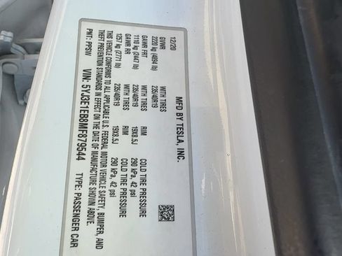 Used 2021 Tesla Model 3 Long Range AWD/4WD image 19