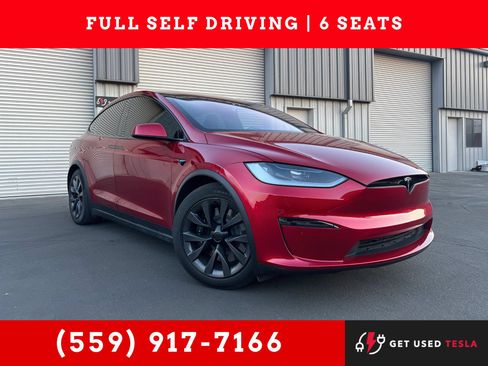 Used 2025 Tesla Model X AWD/4WD image 1