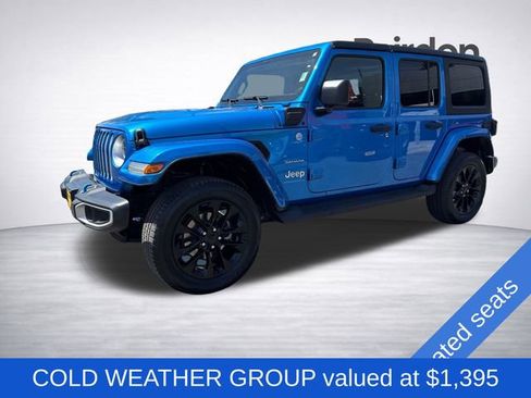Used 2023 Jeep Wrangler Unlimited Sahara w/ Cold Weather Group AWD/4WD image 3