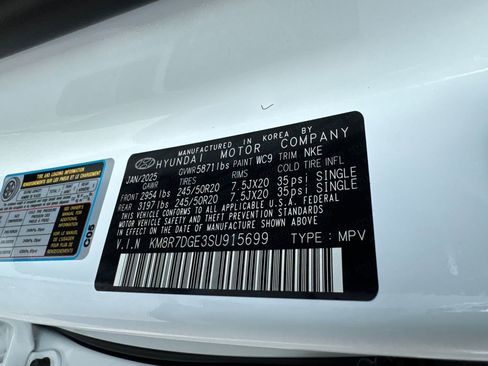 New 2025 Hyundai Palisade Calligraphy image 23