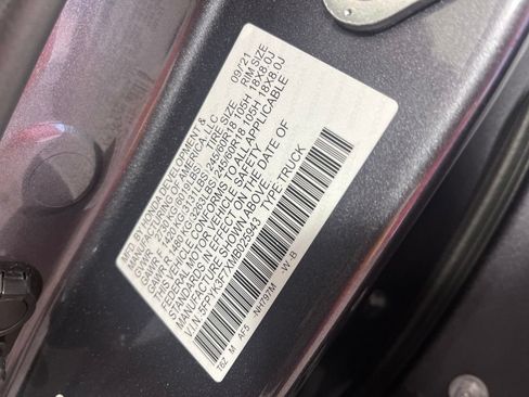 Certified 2021 Honda Ridgeline RTL-E image 22