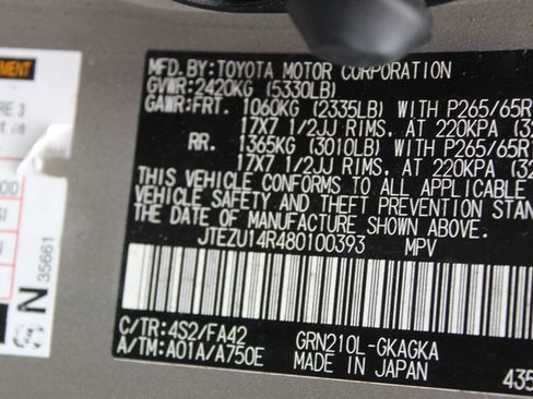 Used 2008 Toyota 4Runner SR5 w/ SR5 Extra Value Pkg 1 image 18