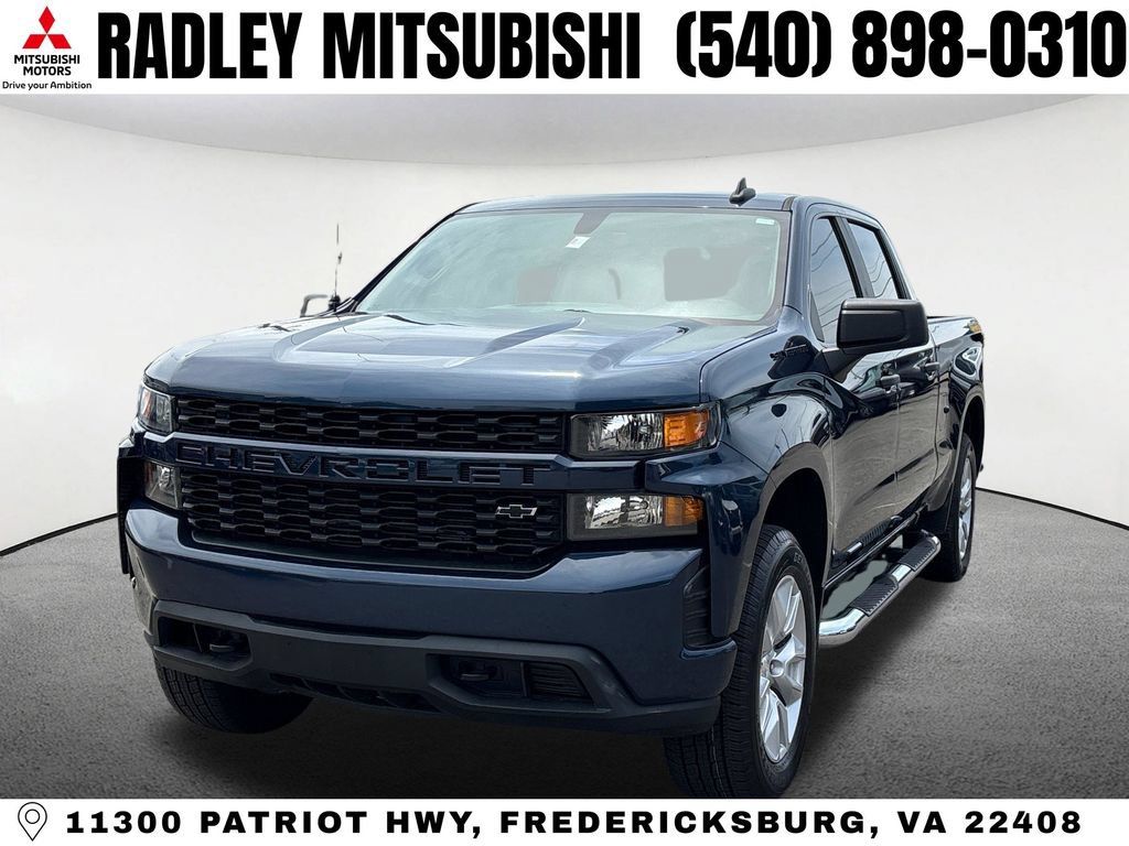 Used 2022 Chevrolet Silverado 1500 Custom w/ LPO, Dark Essentials Package AWD/4WD 360° Tour