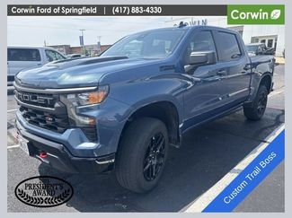 Used 2024 Chevrolet Silverado 1500 Custom Trail Boss w/ LPO, Dark Essentials Package AWD/4WD 360° Tour