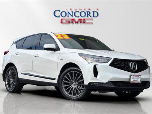 Used 2023 Acura RDX AWD w/ A-Spec & Advance Pkg image 1