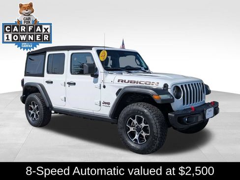 Used 2021 Jeep Wrangler Unlimited Rubicon AWD/4WD image 1