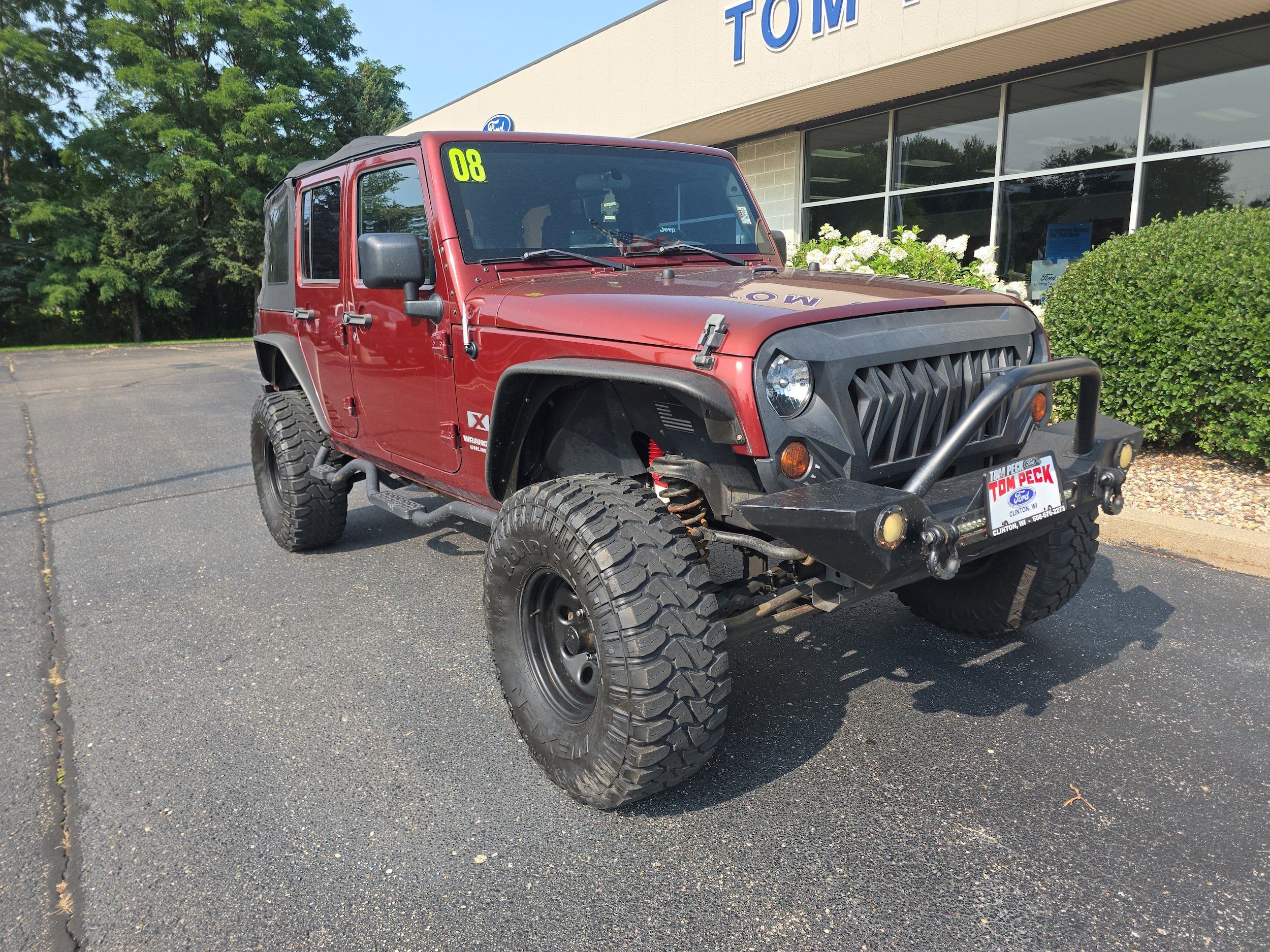 Used 2008 Jeep Wrangler Unlimited X w/ Trailer Tow Group AWD/4WD image 1