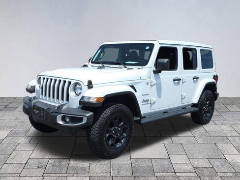 Used 2021 Jeep Wrangler Unlimited Sahara AWD/4WD image 3