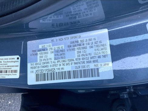 Certified 2023 MAZDA CX-9 Carbon Edition image 34