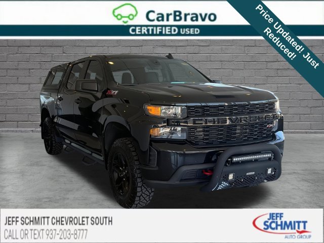 Used 2021 Chevrolet Silverado 1500 Custom Trail Boss w/ Midnight Edition AWD/4WD image 1