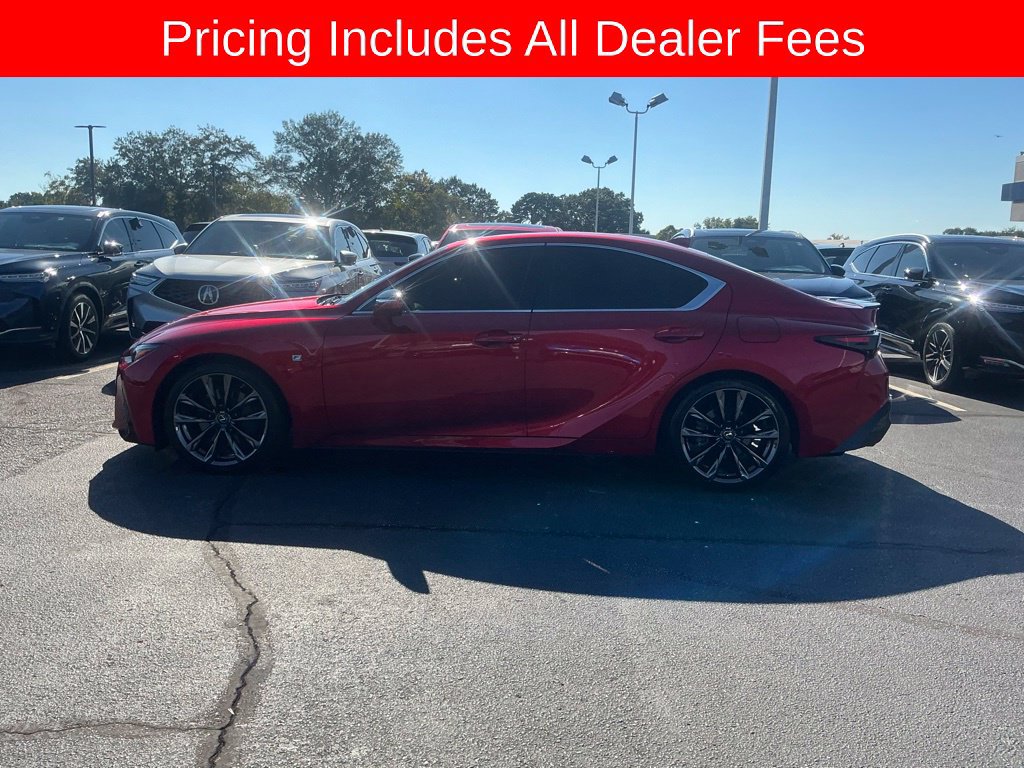 Used 2023 Lexus IS 350 F Sport w/ Navigation Package RWD image 2