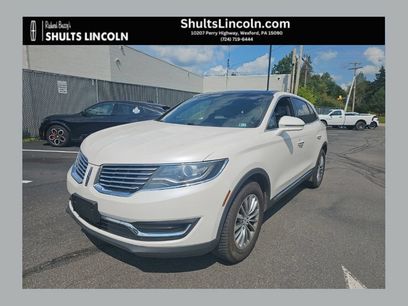 Used 2018 Lincoln MKX Select w/ Select Plus Package