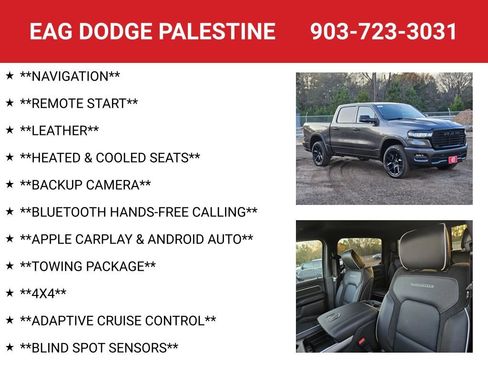Used 2026 RAM 1500 Laramie w/ Night Edition AWD/4WD image 4