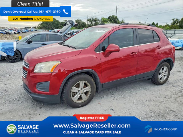 Used 2015 Chevrolet Trax LT w/ LT Sun and Sound Package FWD image 1