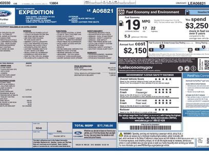 Used 2020 Ford Expedition Limited w/ Equipment Group 303A