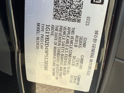 Used 2023 Chevrolet Corvette Stingray Preferred Cpe w/ 2LT image 20