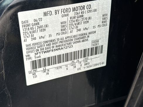 Certified 2022 Ford Maverick XLT w/ Equipment Group 300A Standard image 26