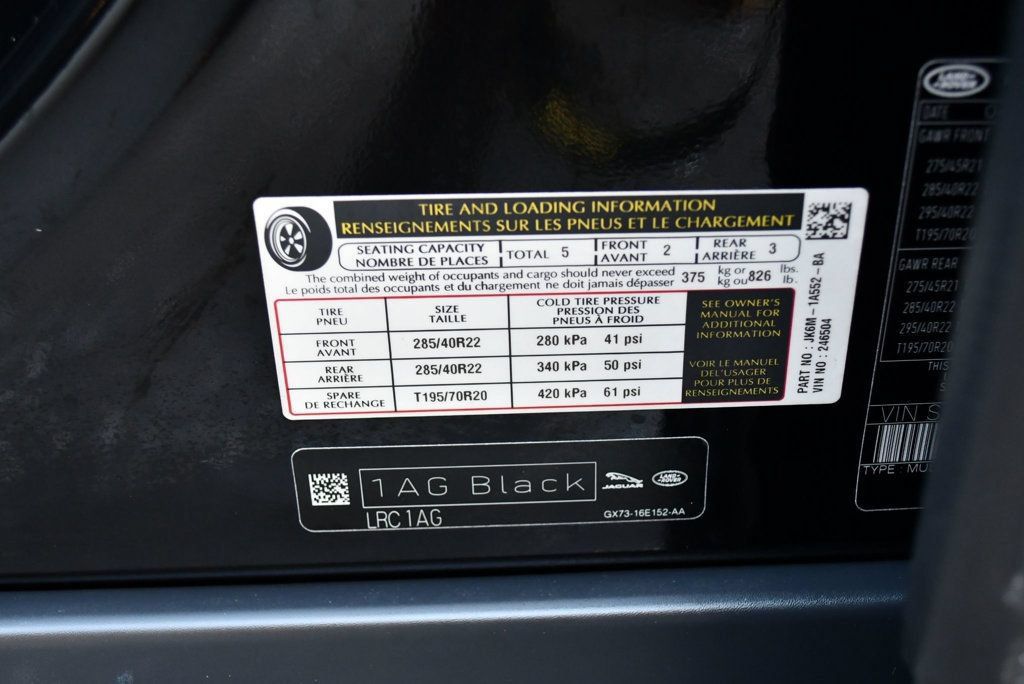 Used 2022 Land Rover Range Rover Sport SVR AWD/4WD image 65