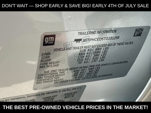 Used 2026 GMC Sierra 1500 Elevation RWD image 39