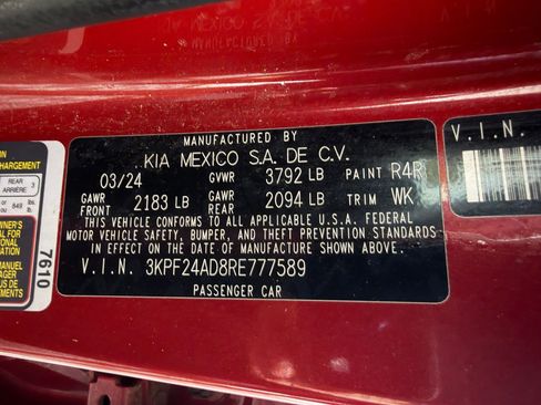 Used 2024 Kia Forte LXS FWD image 18