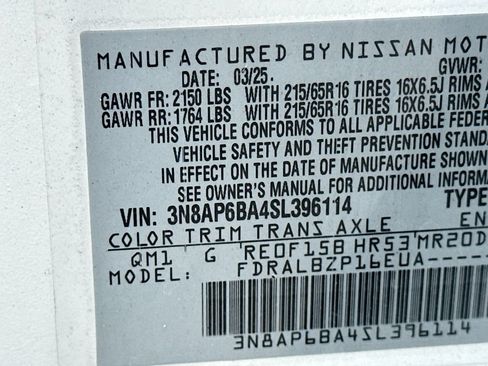 Used 2025 Nissan Kicks S FWD image 31