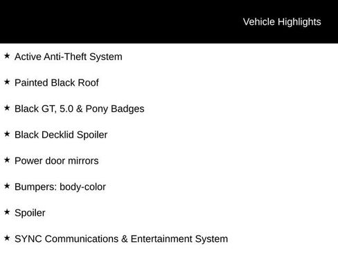 Used 2018 Ford Mustang GT w/ Black Accent Pkg image 13