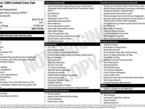 Used 2022 RAM 1500 Limited AWD/4WD image 5