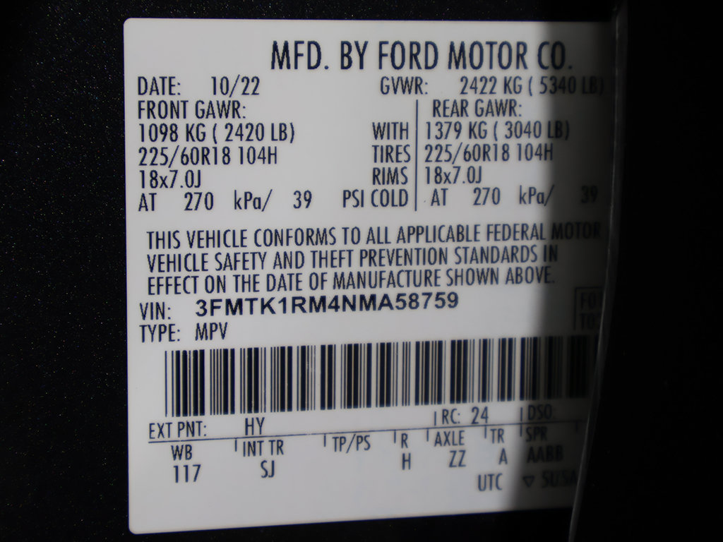 Used 2022 Ford Mustang Mach-E Select w/ Comfort/Technology Package RWD image 44
