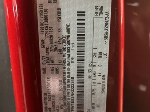 Used 2022 Ford F150 Lariat w/ Equipment Group 502A High image 30