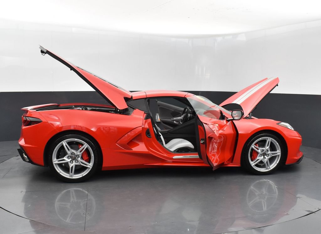 Used 2023 Chevrolet Corvette Stingray Coupe w/ Chrome Exterior Badge Package RWD image 50