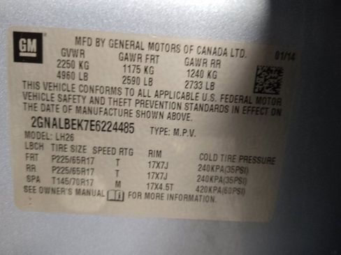 Used 2014 Chevrolet Equinox LT w/ Driver Convenience Package image 33