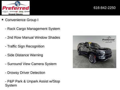 Used 2024 Jeep Wagoneer L Series III w/ Premium Group I AWD/4WD image 6
