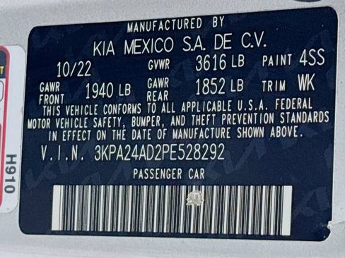 Used 2023 Kia Rio S FWD image 29