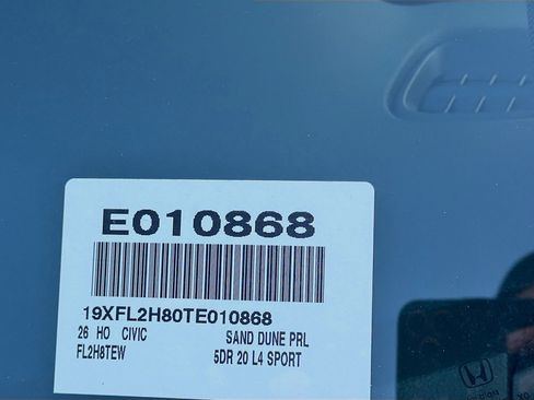 New 2026 Honda Civic Sport image 26