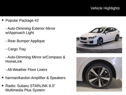 Used 2019 Subaru Impreza 2.0i Sport image 13