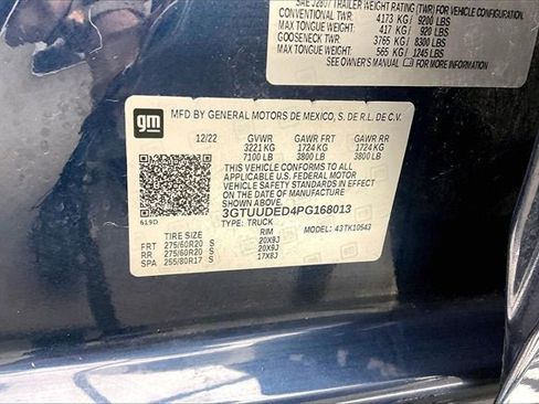 Certified 2023 GMC Sierra 1500 SLT w/ SLT Premium Package image 32