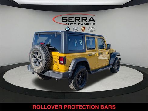 Used 2021 Jeep Wrangler Unlimited Willys image 12