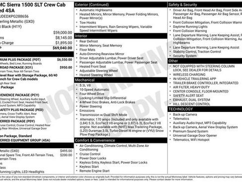 Used 2023 GMC Sierra 1500 SLT w/ SLT Premium Plus Package AWD/4WD image 44