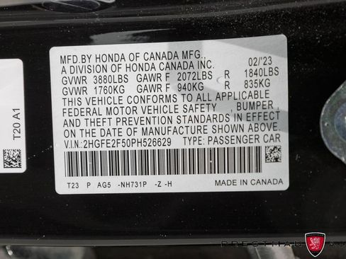 Used 2023 Honda Civic Sport image 38