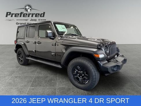 New 2026 Jeep Wrangler Unlimited Sport AWD/4WD image 1