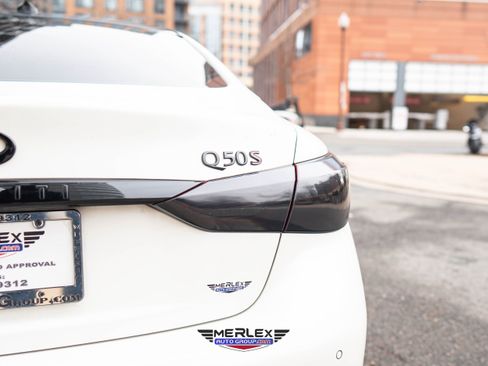 Used 2018 INFINITI Q50 Red Sport 400 w/ Sensory Package (Sport) image 47