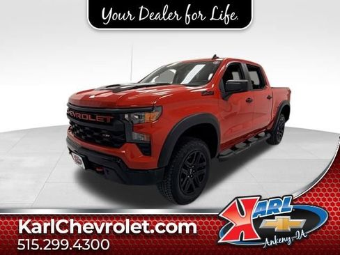 Certified 2025 Chevrolet Silverado 1500 Custom Trail Boss image 1