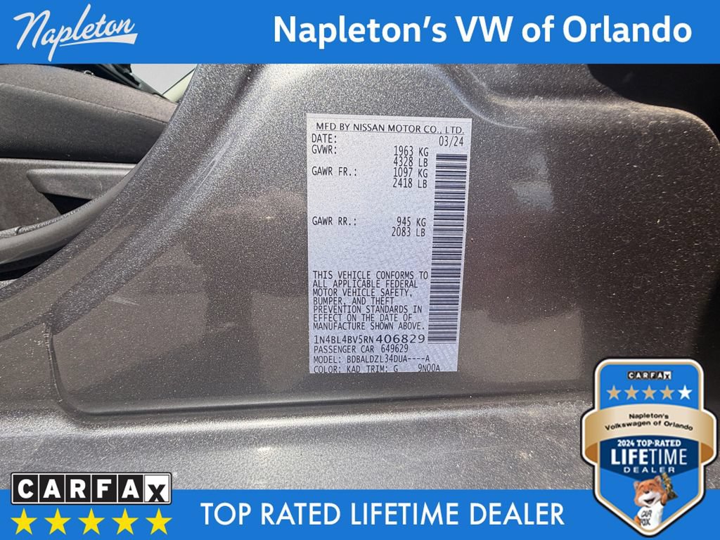 Used 2024 Nissan Altima 2.5 S FWD image 34