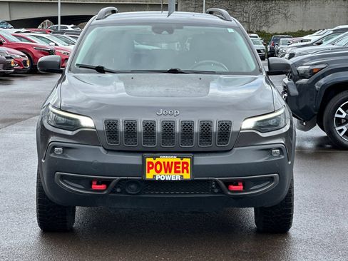 Used 2020 Jeep Cherokee Trailhawk w/ Technology Group AWD/4WD image 9