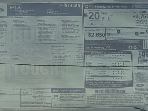 New 2025 Ford F150 STX w/ Equipment Group 200A image 30