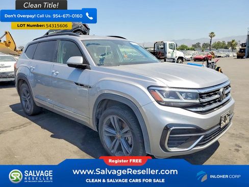 Used 2021 Volkswagen Atlas SE w/ Panoramic Sunroof Package FWD image 5