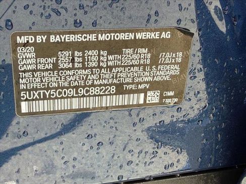 Used 2020 BMW X3 xDrive30i w/ Convenience Package AWD/4WD image 25