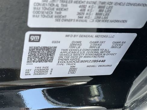 Used 2024 Chevrolet Silverado 1500 LTZ w/ LTZ Premium Package image 38