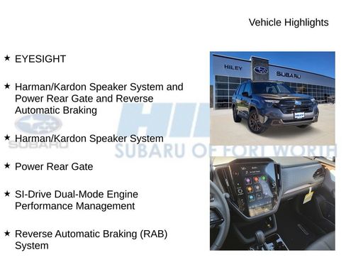 New 2026 Subaru Forester Sport image 5