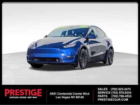 Used 2021 Tesla Model Y Long Range AWD/4WD image 1